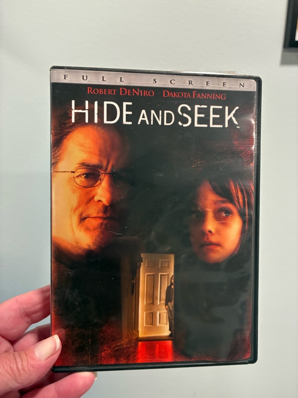 Hide and Seek DVD - Black and Red Cover